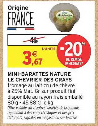 MINI-BARATTES NATURE LE CHEVRIER DES CRAYS