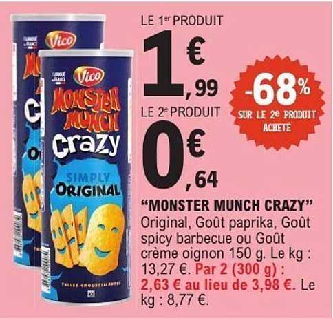 MONSTER MUNCH CRAZY