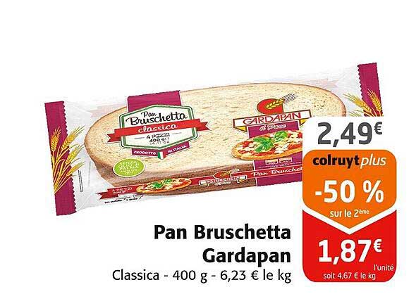 Pan Bruschetta Gardapan