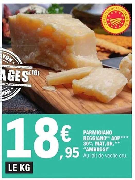 Parmigiano Reggiano AOP 30% MAT.GR. Ambrosi