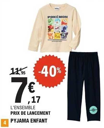PYJAMA ENFANT