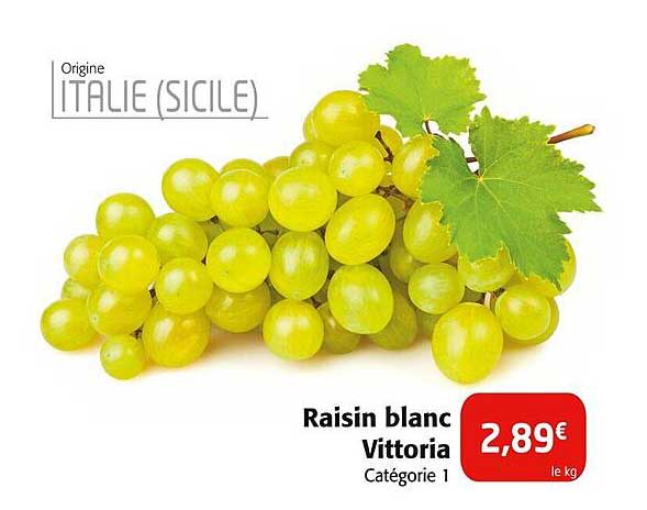 Raisin blanc Vittoria