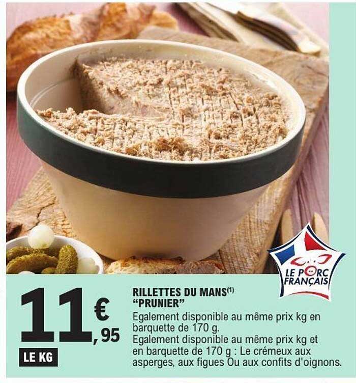 RILLETTES DU MANS "PRUNIER"