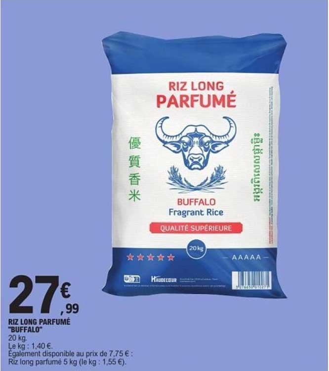 RIZ LONG PARFUMÉ "BUFFALO"