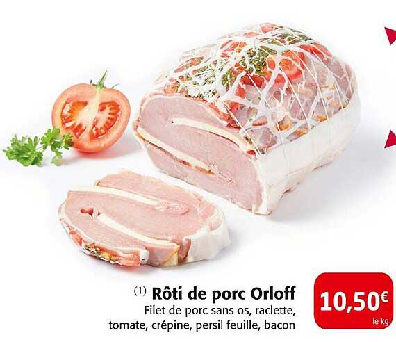 Rôti de porc Orloff