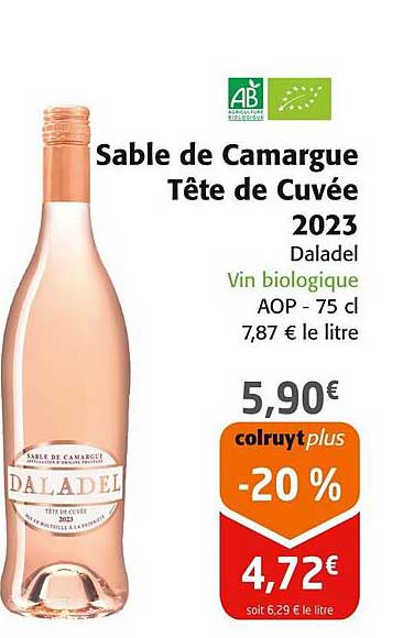 Sable de Camargue Tête de Cuvée 2023