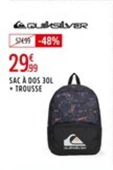 SAC À DOS 30L + TROUSSE