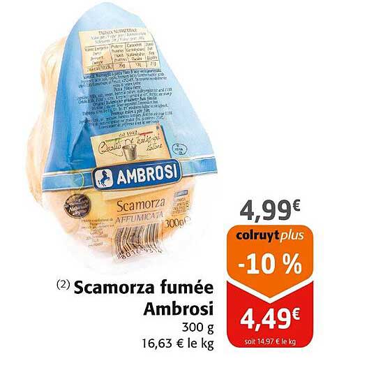Scamorza fumée Ambrosi