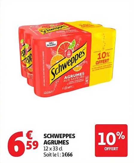 SCHWEPPES AGRUMES