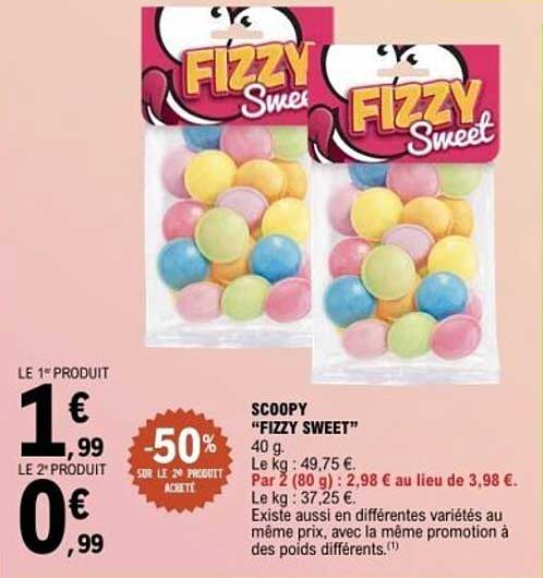 SCOOPY “FIZZY SWEET”