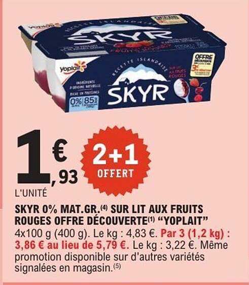SKYR 0% MAT.GR. SUR LIT AUX FRUITS ROUGES