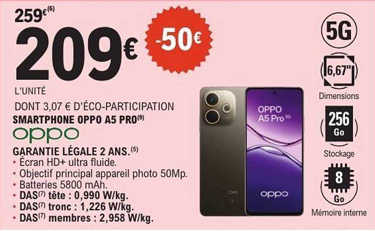 SMARTPHONE OPPO A5 PRO