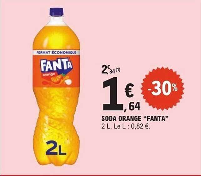 SODA ORANGE "FANTA"