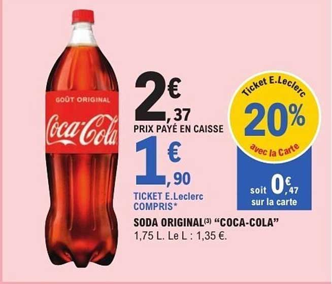 SODA ORIGINAL(3) "COCA-COLA"