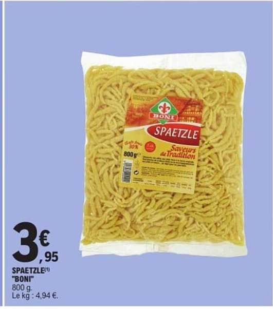 SPAETZLE "BONI" 800 g
