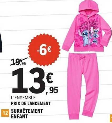 SURVÊTEMENT ENFANT