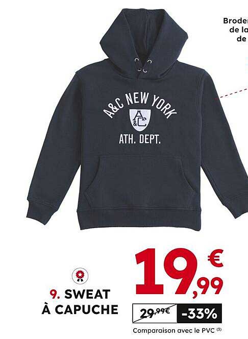 SWEAT À CAPUCHE