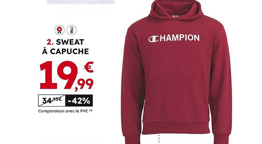 SWEAT À CAPUCHE
