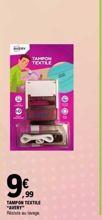 TAMPON TEXTILE “AVERY”