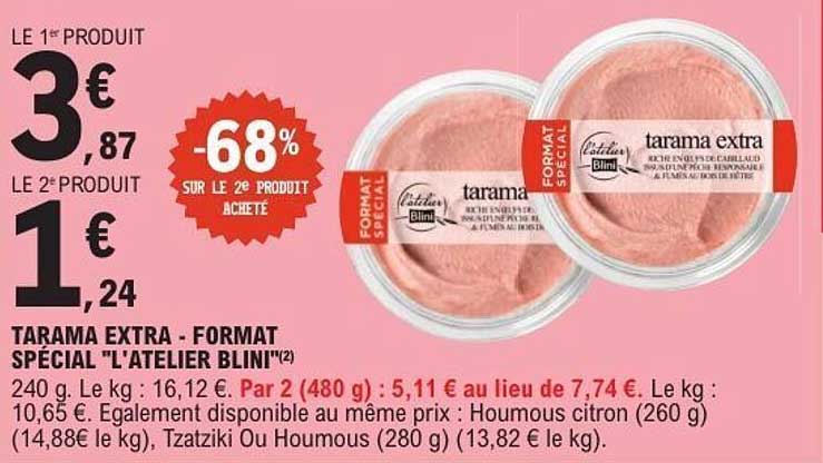 TARAMA EXTRA - FORMAT SPÉCIAL "L'ATELIER BLINI"
