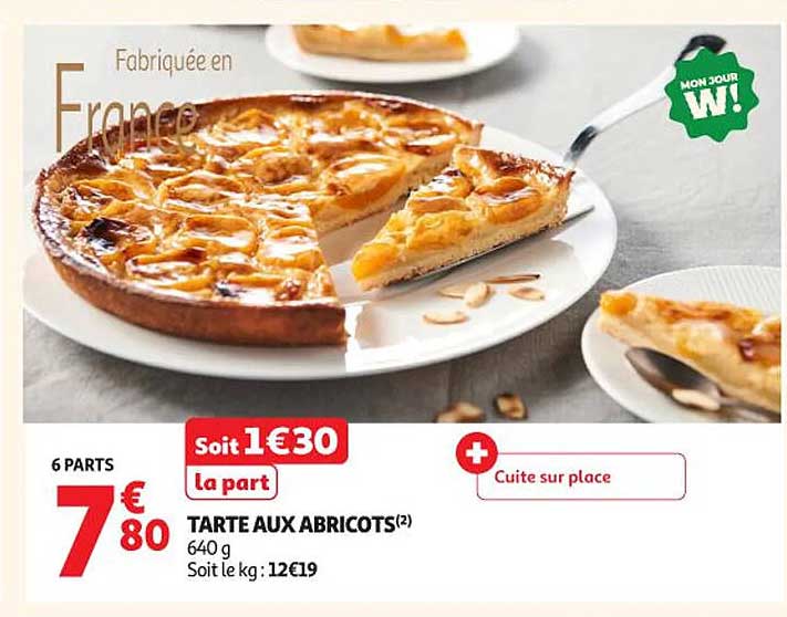TARTE AUX ABRICOTS