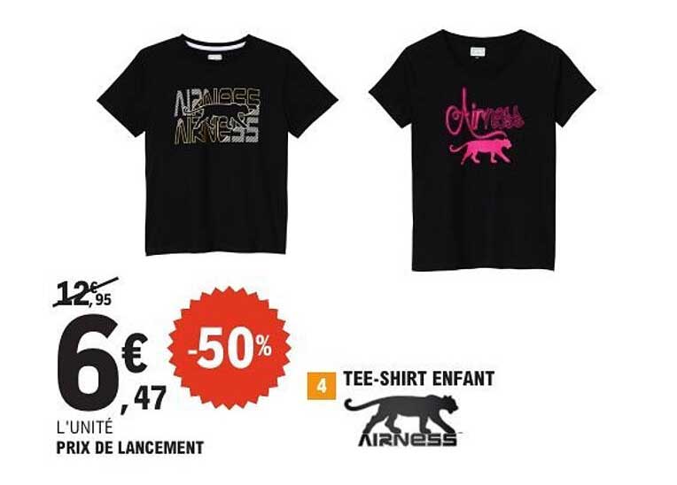 Tee-shirt Enfant Airness - Prix de lancement