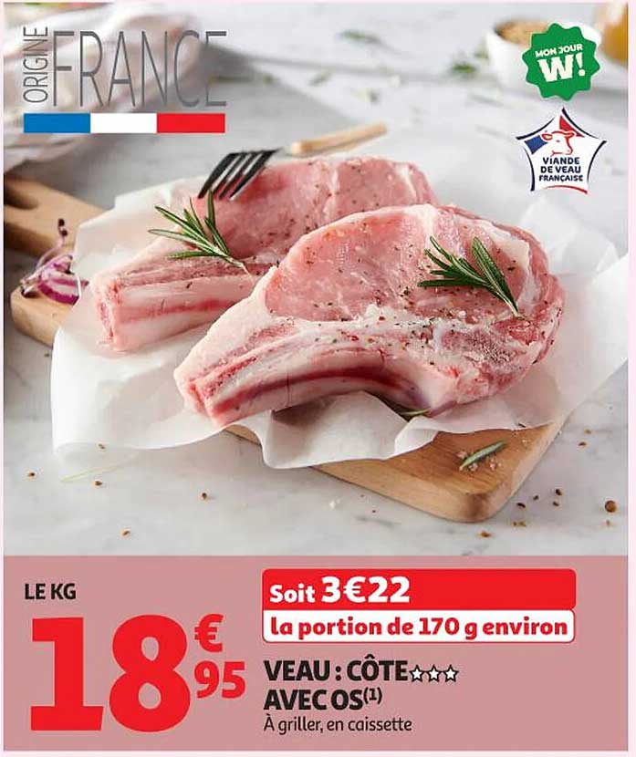 VEAU : CÔTE AVEC OS