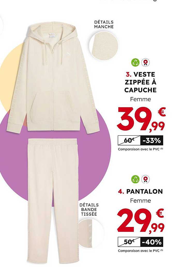 VESTE ZIPPÉE À CAPUCHE Femme