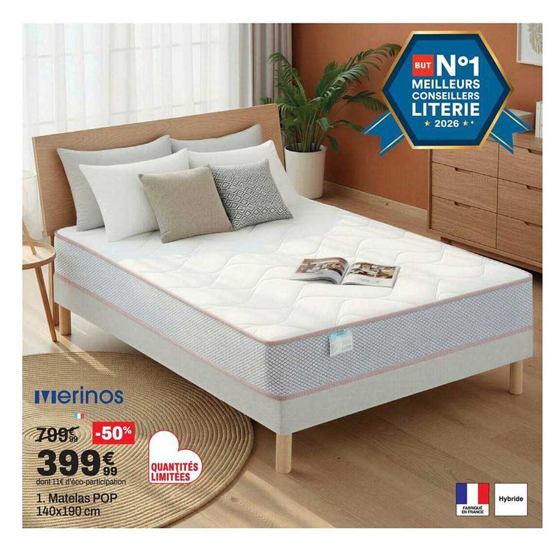 1. Matelas POP 140x190 cm