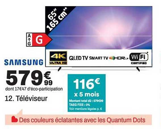 12. Téléviseur SAMSUNG