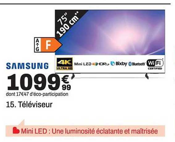 15. Téléviseur