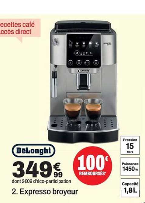2. Expresso broyeur
