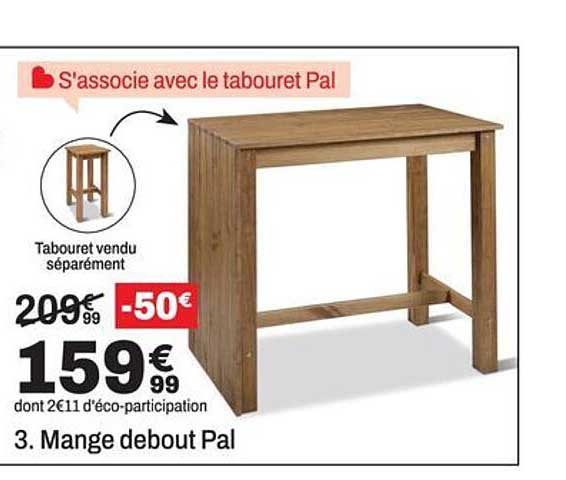 3. Mange debout Pal