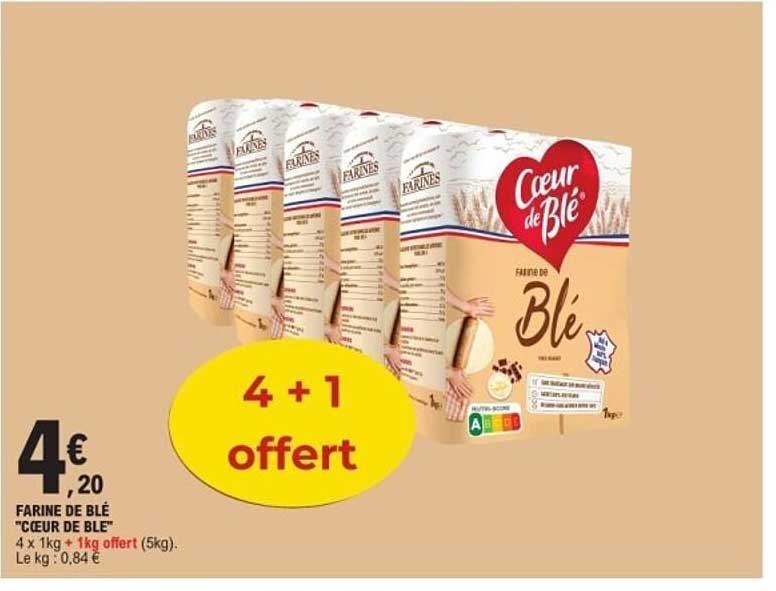 4 + 1 offert