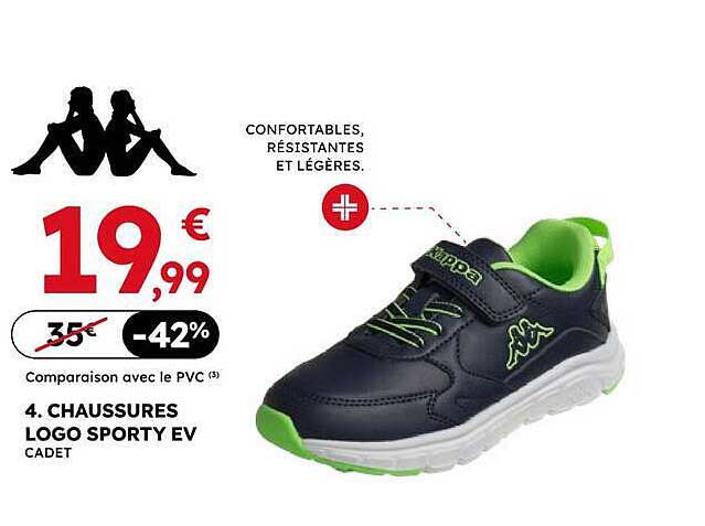 4. CHAUSSURES LOGO SPORTY EV CADET