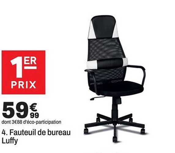 4. Fauteuil de bureau Luffy