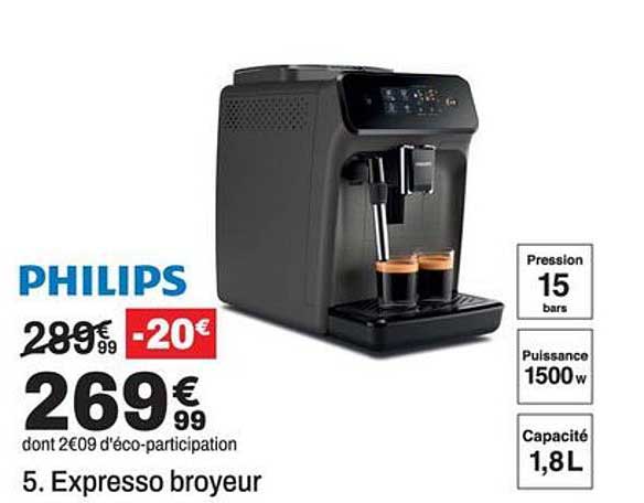 5. Expresso broyeur