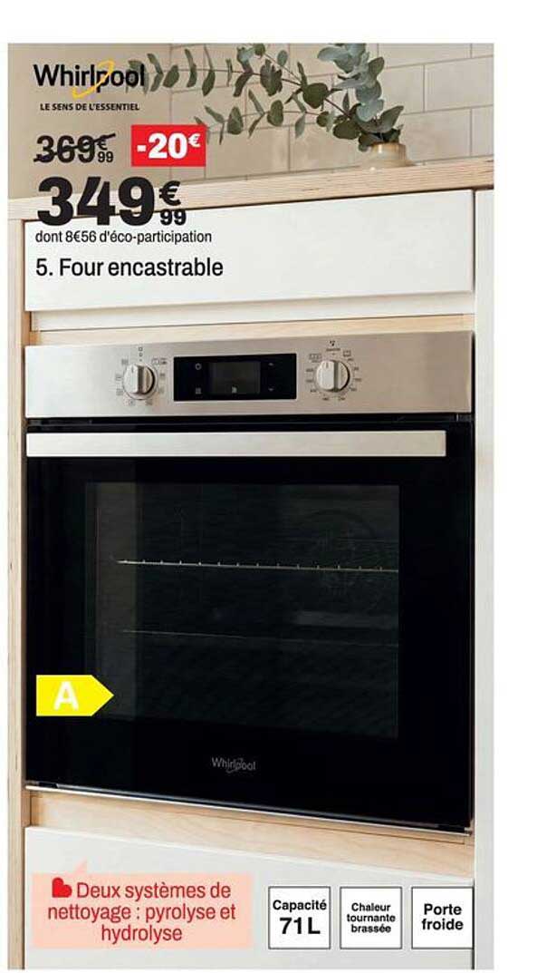 5. Four encastrable