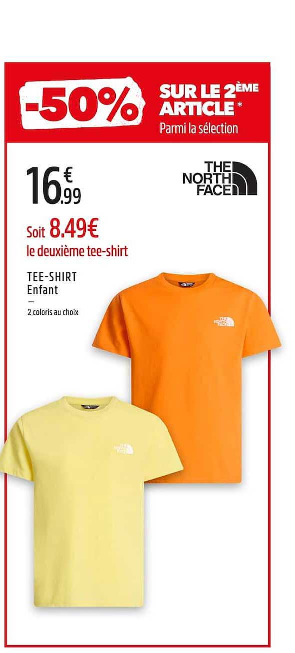 -50% SUR LE 2ÈME ARTICLE* Parmi la sélection