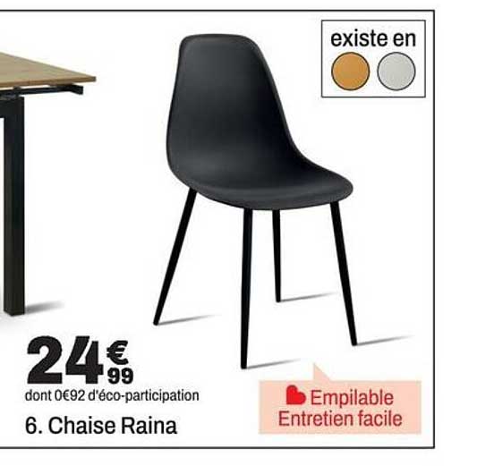 6. Chaise Raina