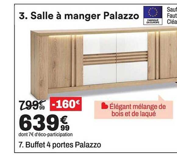 7. Buffet 4 portes Palazzo