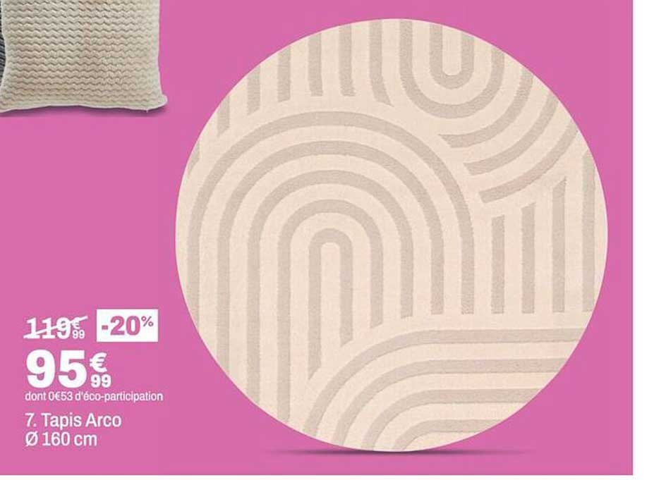 7. Tapis Arco Ø 160 cm