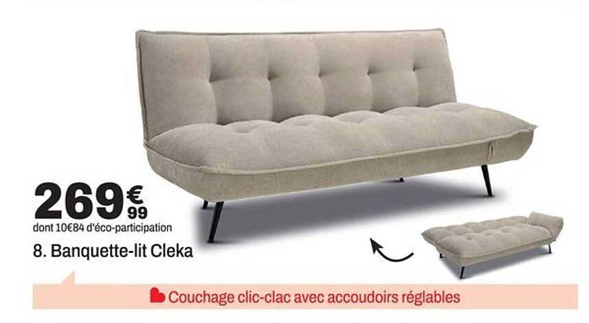8. Banquette-lit Cleka