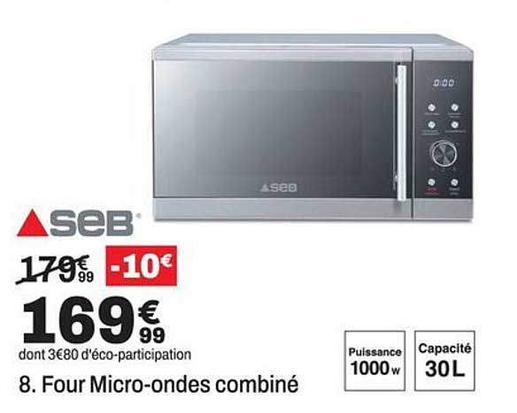 8. Four Micro-ondes combiné