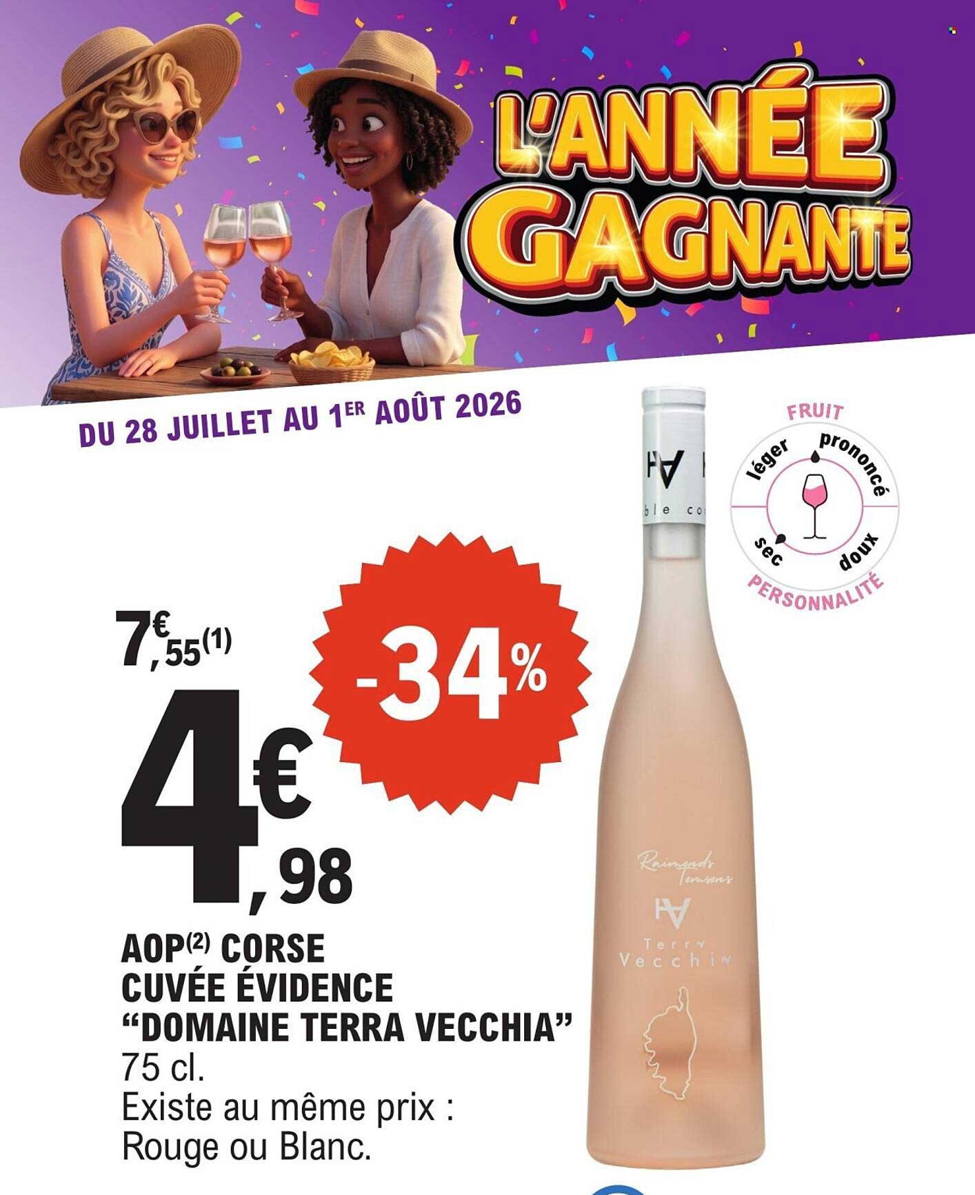 AOP CORSE CUVÉE ÉVIDENCE “DOMAINE TERRA VECCHIA”