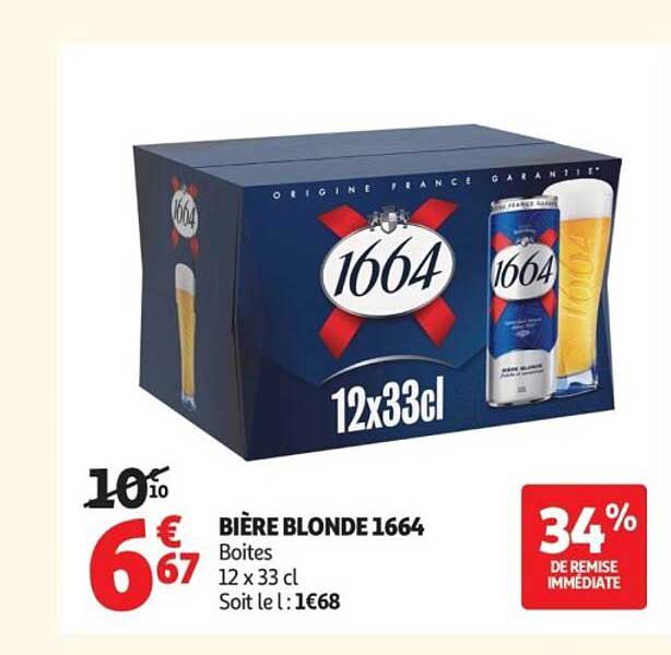 BIÈRE BLONDE 1664