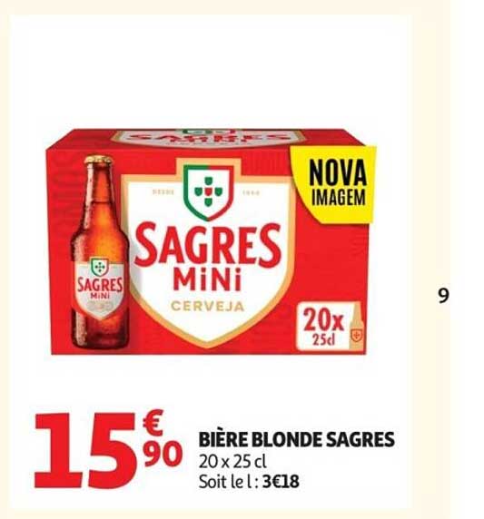 BIÈRE BLONDE SAGRES