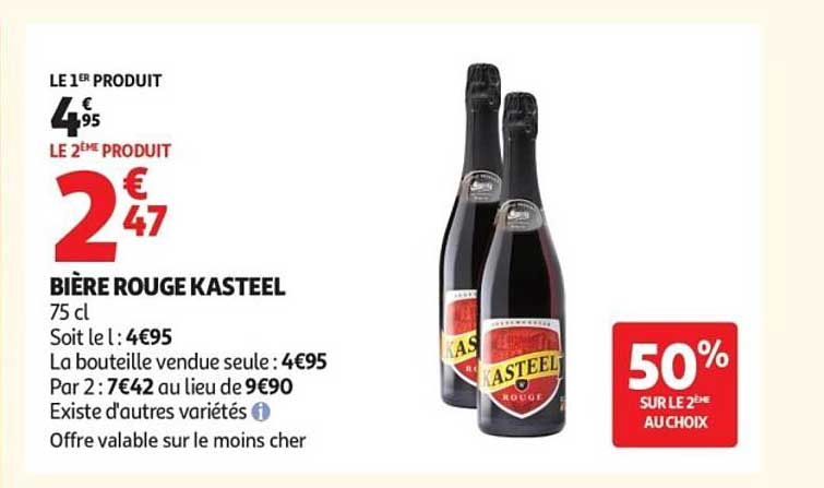 BIÈRE ROUGE KASTEEL