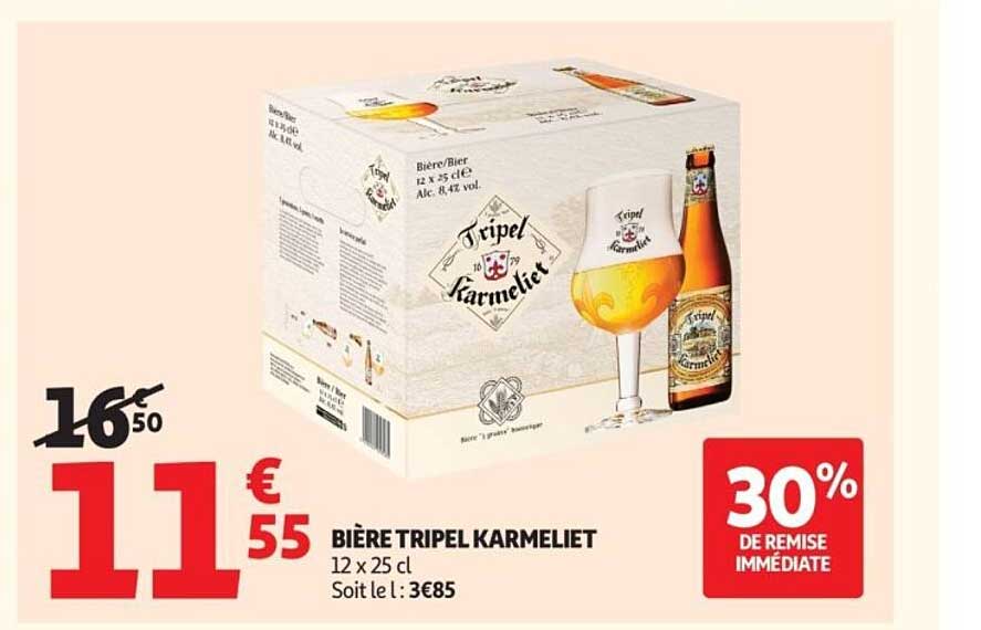 BIÈRE TRIPEL KARMELIET