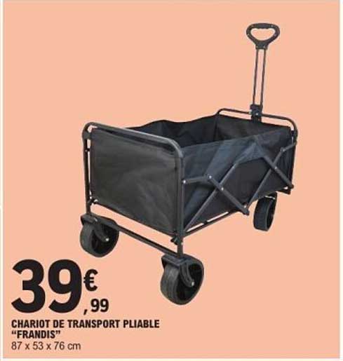 CHARIOT DE TRANSPORT PLIABLE “FRANDIS”